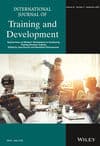 International Journal of Training and Development