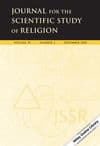 Journal for the Scientific Study of Religion