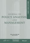 Journal of Policy Analysis and Management