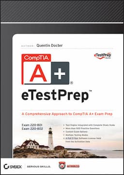 CompTIA A+ eTestPrep (220-801 and 220-802) Downloadable Version