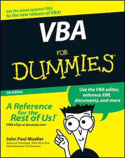 VBA For Dummies, 5th Edition