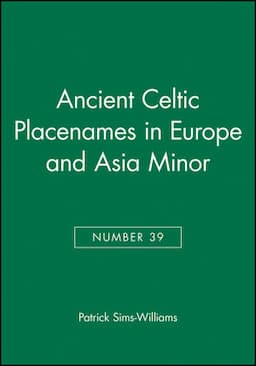 Ancient Celtic Placenames in Europe and Asia Minor, Number 39