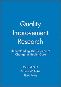 Quality Improvement Research: Understanding The Science of Change in Health Care