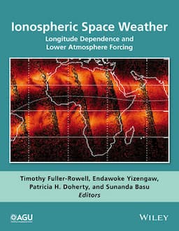 Ionospheric Space Weather: Longitude Dependence and Lower Atmosphere Forcing