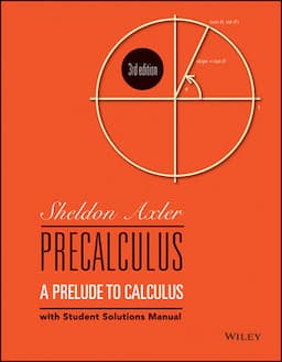 Precalculus: A Prelude to Calculus, 3rd Edition