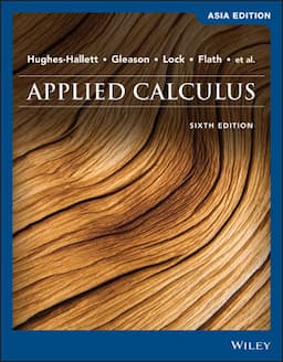 Applied Calculus, 6th Edition, Asia Edition