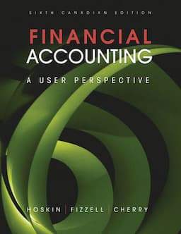 Financial Accounting: A User Perspective, 6th Canadian Edition