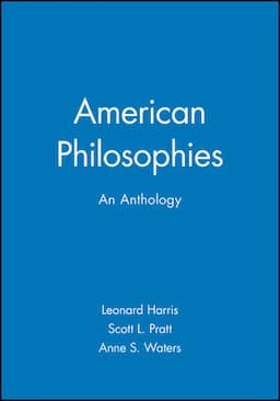 American Philosophies: An Anthology