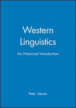 Western Linguistics: An Historical Introduction