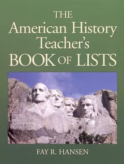 American History Teacher's Book of Lists