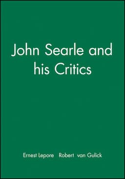 John Searle and his Critics