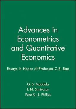 Advances in Econometrics and Quantitative Economics: Essays in Honor of Professor C.R. Rao