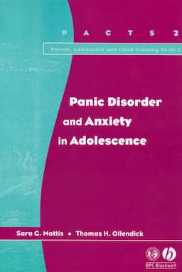 Panic Disorder and Anxiety in Adolescence