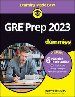 GRE Prep 2023 For Dummies with Online Practice