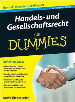 Handels- und Gesellschaftsrecht für Dummies, 2. Auflage