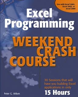 Excel Programming Weekend Crash Course