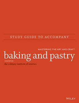 Study Guide to accompany Baking and Pastry: Mastering the Art and Craft, 3rd Edition