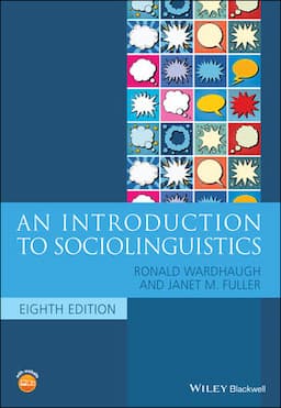 An Introduction to Sociolinguistics, 8th Edition