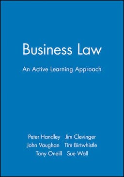 Business Law: An Active Learning Approach