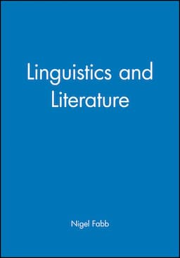 Linguistics and Literature