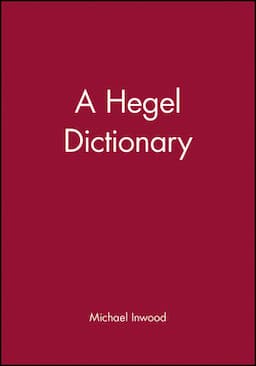 A Hegel Dictionary