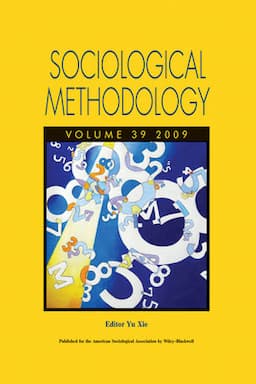 Sociological Methodology, Volume 39, 2009