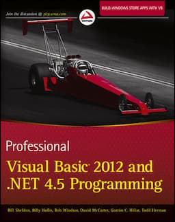 Professional Visual Basic 2012 and .NET 4.5 Programming