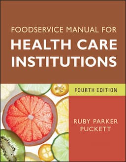 Foodservice Manual for Health Care Institutions, 4th Edition