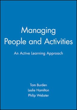 Managing People and Activities: An Active Learning Approach