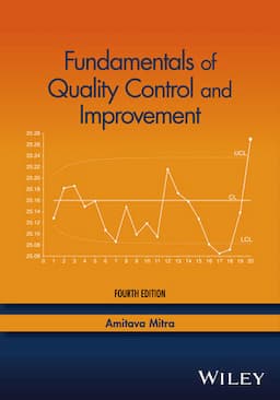 Fundamentals of Quality Control and Improvement, 4th Edition