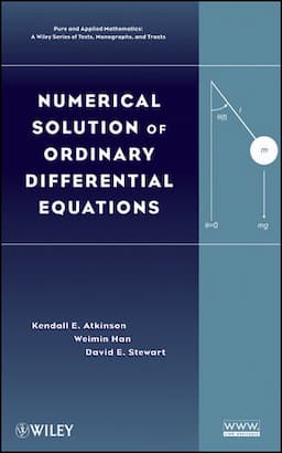 Numerical Solution of Ordinary Differential Equations