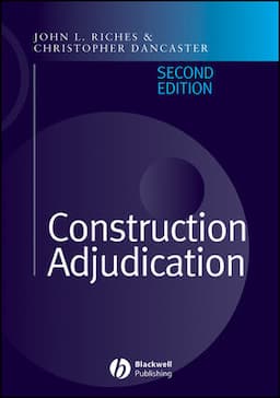 Construction Adjudication, 2nd Edition