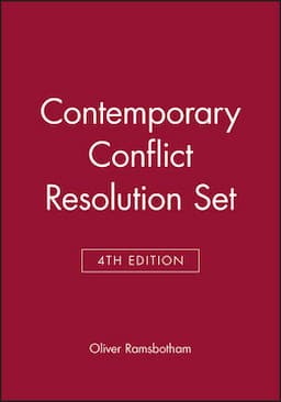 Contemporary Conflict Resolution, 4e Set