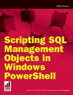 Scripting SQL Management Objects in Windows PowerShell