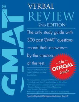 The Official Guide for GMAT Verbal Review, 2nd Edition