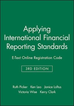 Applying International Financial Reporting Standards 3E E-Text Online Registration Code