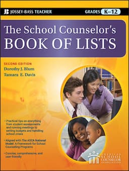 The School Counselor's Book of Lists, 2nd Edition