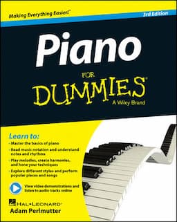 Piano For Dummies, Book + Online Video & Audio Instruction, 3rd Edition