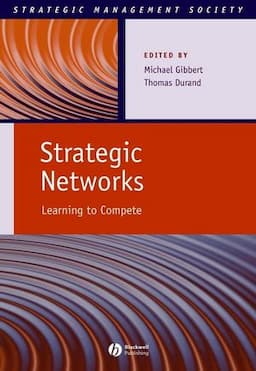 Strategic Networks: Learning to Compete