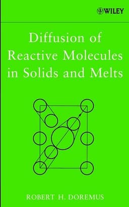 Diffusion of Reactive Molecules in Solids and Melts