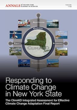 Responding to Climate Change in New York State: The ClimAID Integrated Assessment for Effective Climate Change Adaptation Final Report, Volume 1244