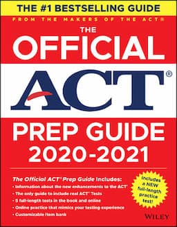 The Official ACT Prep Guide 2020-2021, (Book + 5 Practice Tests + Bonus Online Content)