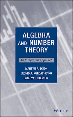 Algebra and Number Theory: An Integrated Approach