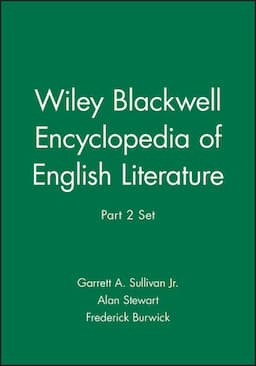 Wiley Blackwell Encyclopedia of English Literature, Part 2 Set