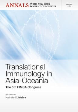 Translational Immunology in Asia-Oceania: The 5th International Congress of the Federation of Immunological Societies of Asia-Oceania, Volume 1283