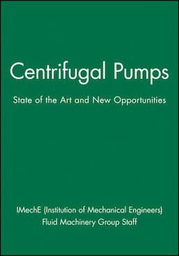 Centrifugal Pumps: State of the Art and New Opportunities