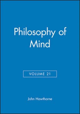 Philosophy of Mind, Volume 21