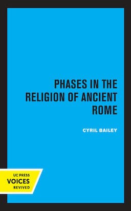 Phases in the Religion of Ancient Rome