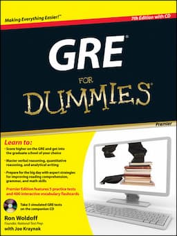 GRE For Dummies, Premier 7th Edition