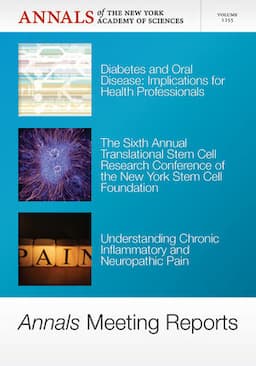 Annals Meeting Reports - Diabetes and Oral Disease, Stem Cells, and Chronic Inflammatory Pain, Volume 1255